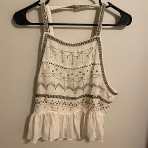 Free people sequined tank